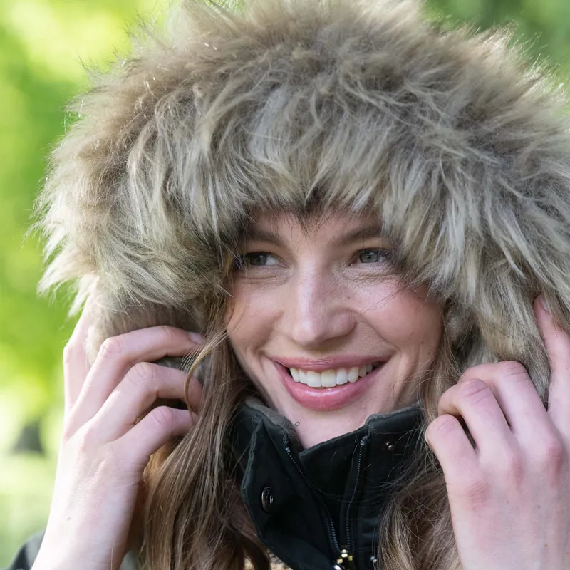 Toggi Barnes Ladies Waterproof Winter Walking Coat - Dark Green-6