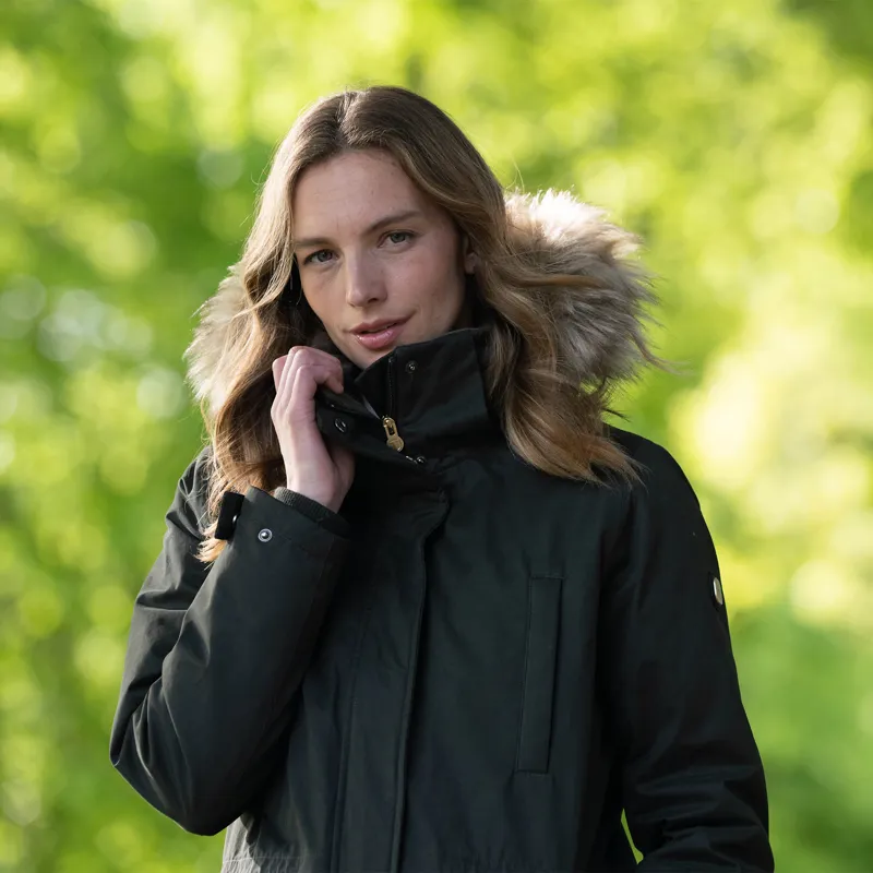 Toggi Barnes Ladies Waterproof Winter Walking Coat - Dark Green-10