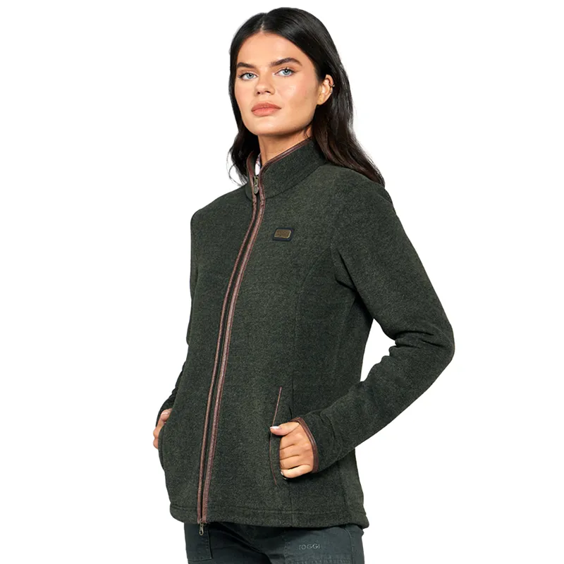 Toggi Britannia Womens Fleece Jacket - Forest Green-2