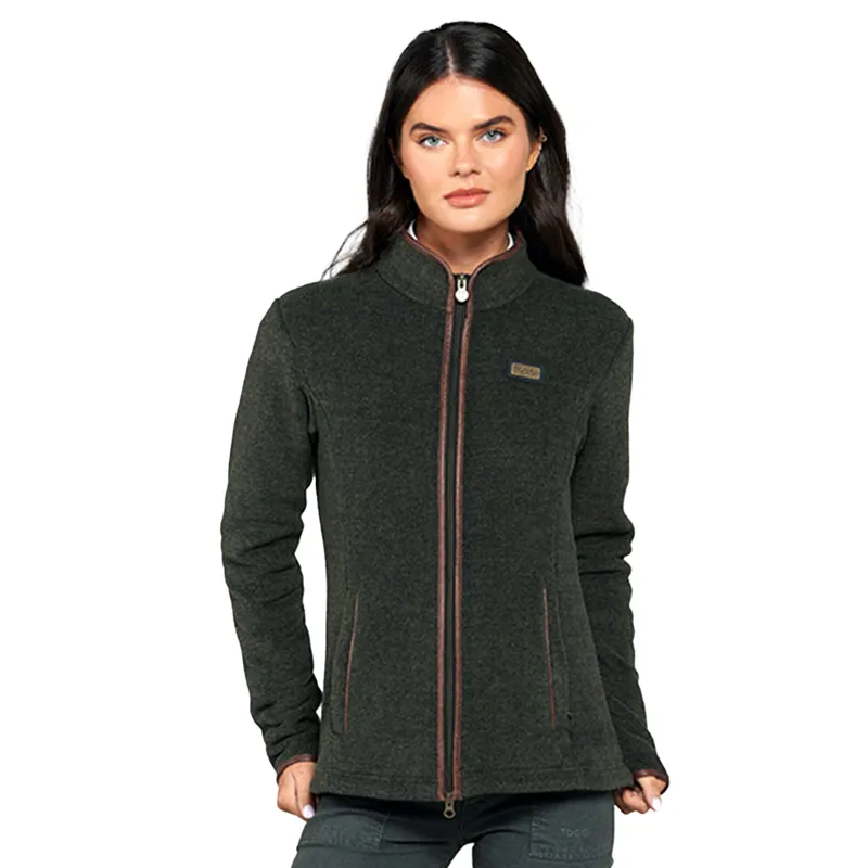 Toggi Britannia Womens Fleece Jacket - Forest Green-1