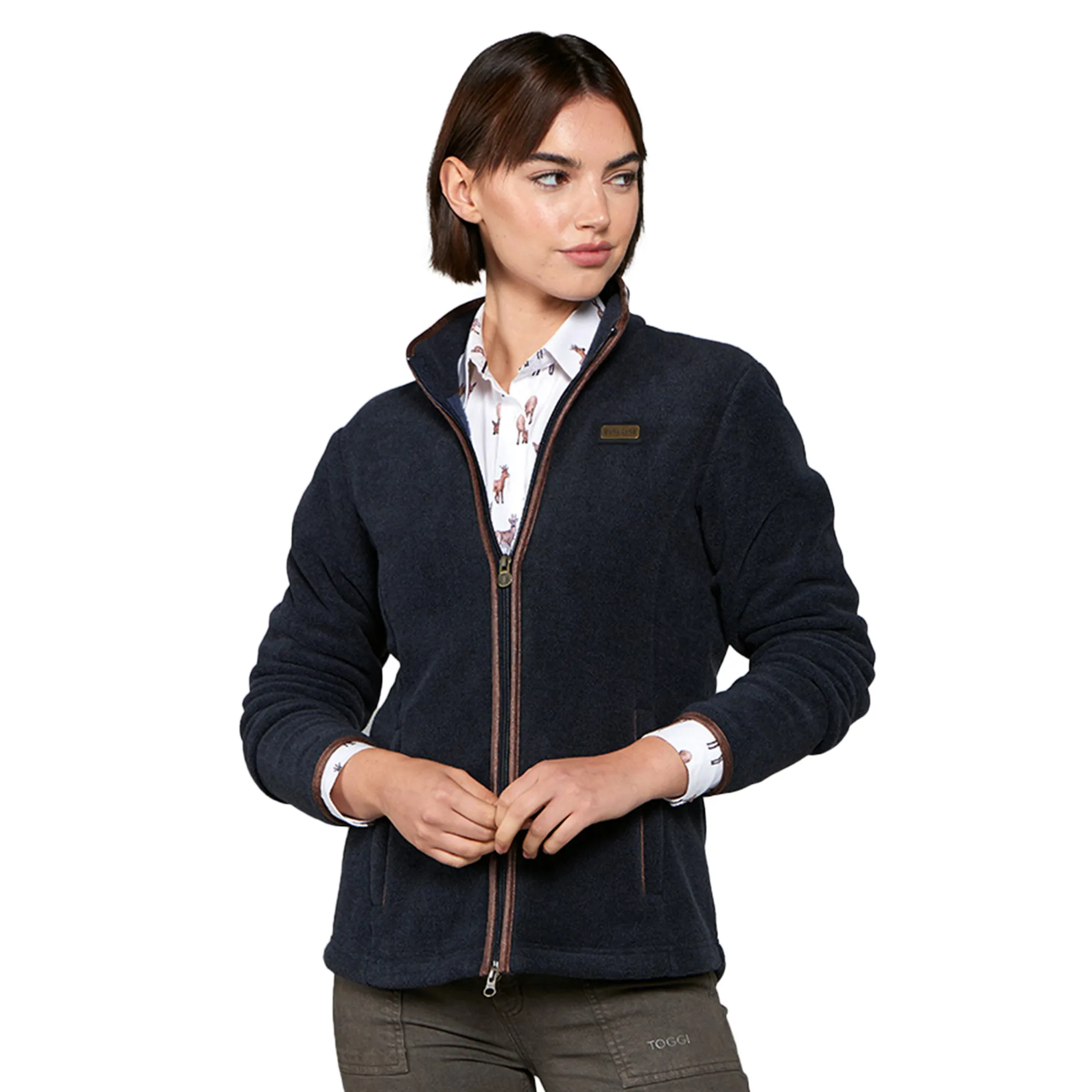 Toqqi Toggi Britannia Unisex Fleece Jacket - Midnight Navy