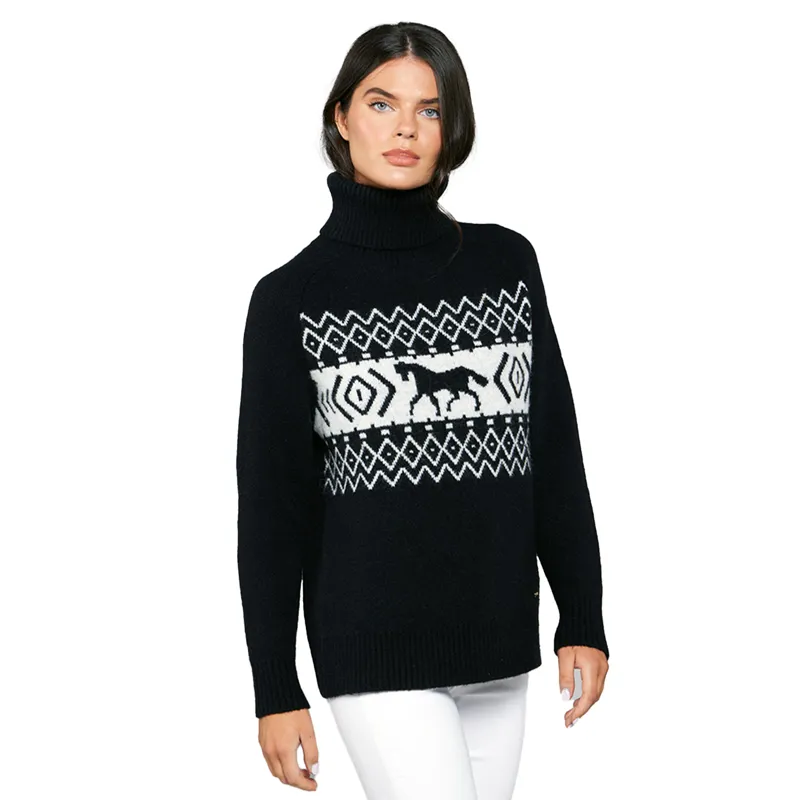 Toggi Chancery Womens Knitted Sweater - Black-1
