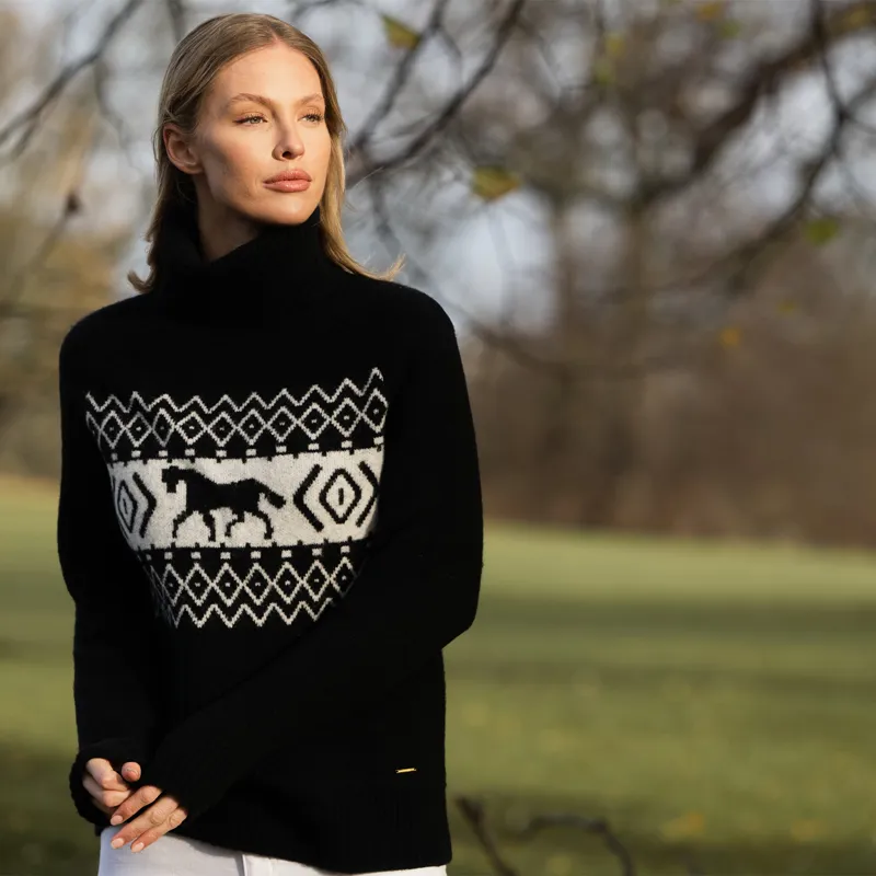 Toggi Chancery Womens Knitted Sweater - Black-3