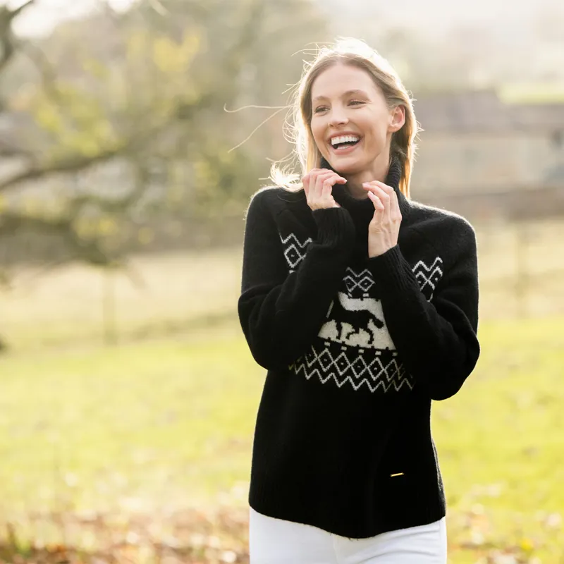 Toggi Chancery Womens Knitted Sweater - Black-4