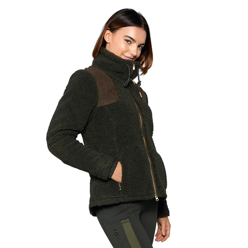 Toggi Clifton Ladies Fleece Jacket - Dark Green-1