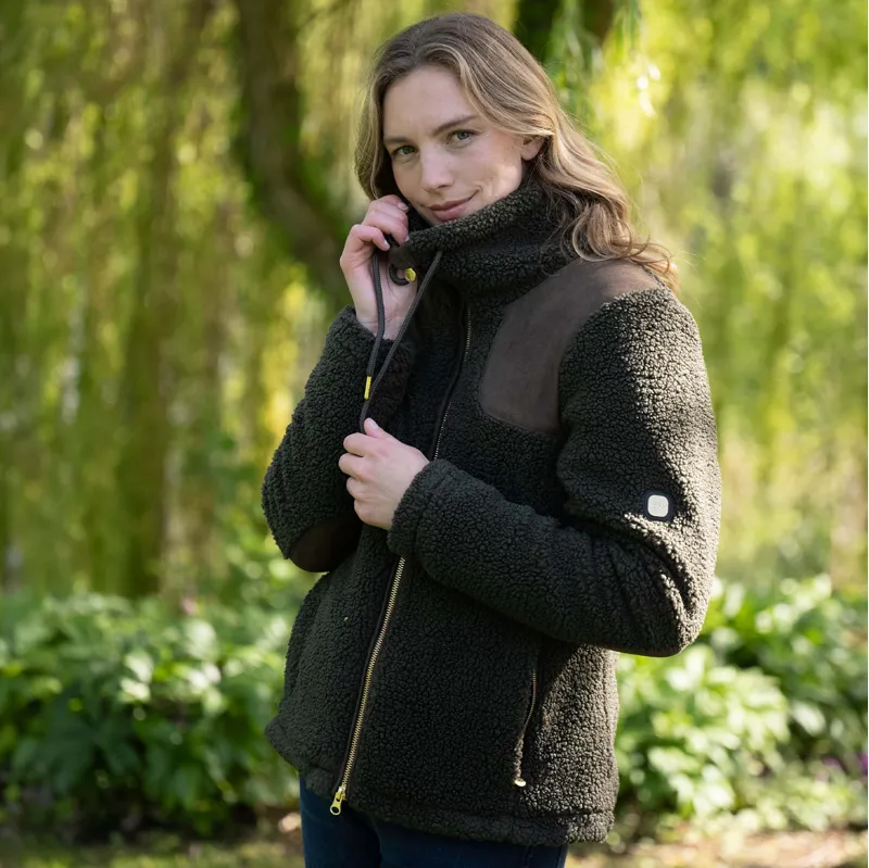 Toggi Clifton Ladies Fleece Jacket - Dark Green-2