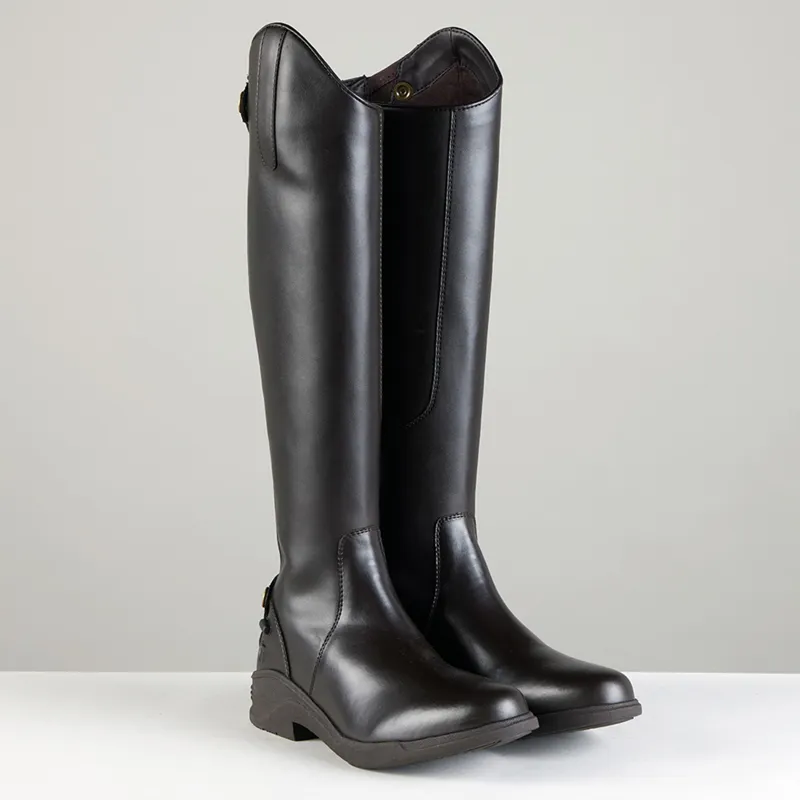 Toggi Cranford Junior Tall Riding Boots - Dark Brown-1