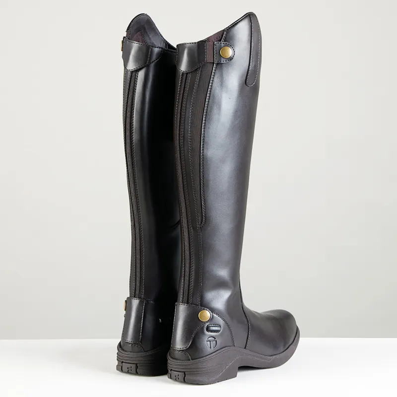 Toggi Cranford Junior Tall Riding Boots - Dark Brown-2