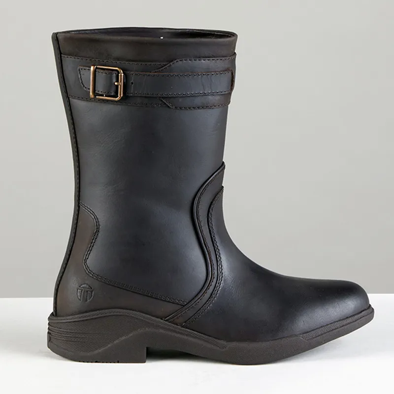 Toggi Dovecote Ladies Mid Riding Boots - Dark Brown-2