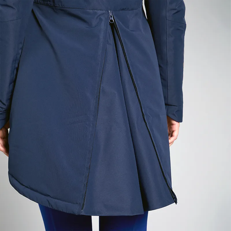 Toggi Griffiths Ladies Waterproof Long Riding Coat - Navy-9