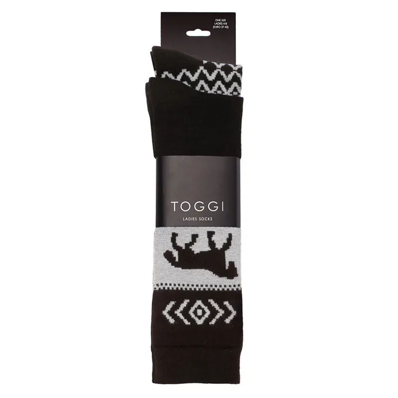 Toggi Hastings Womens Socks 2 Pack - Black-1