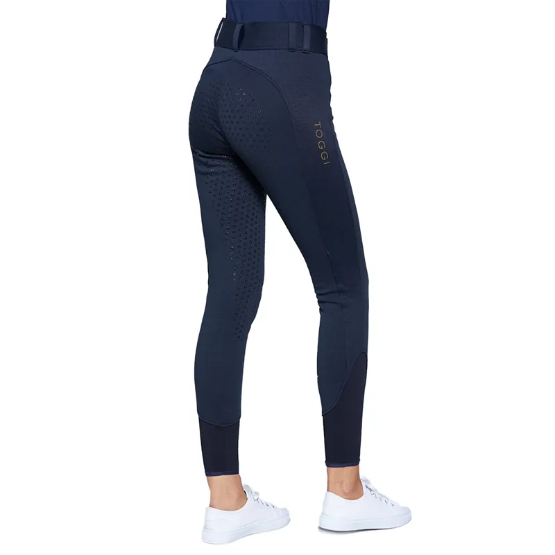 Toggi Hayes Ladies Full Seat Winter Breeches - Navy-1