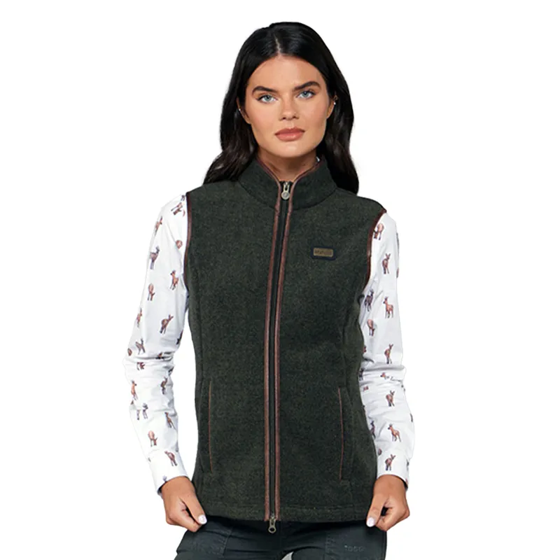 Toggi Regent Womens Fleece Gilet - Forest Green-1