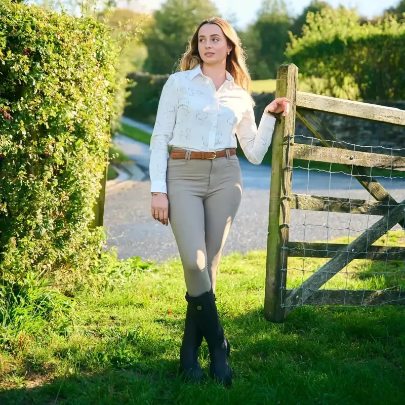 Toggi Sigrid Womens Printed Shirt - White-5