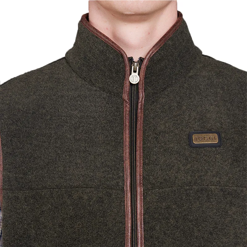 Toggi Tudor Mens Fleece Gilet - Forest Green-3