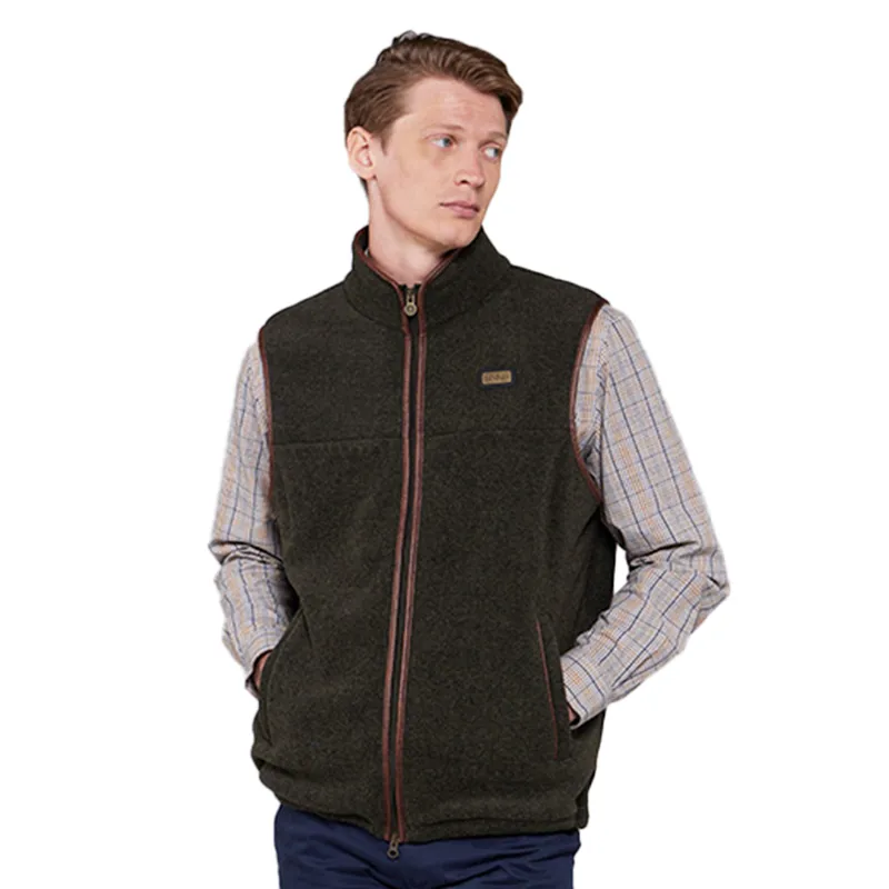 Toggi Tudor Mens Fleece Gilet - Forest Green-2