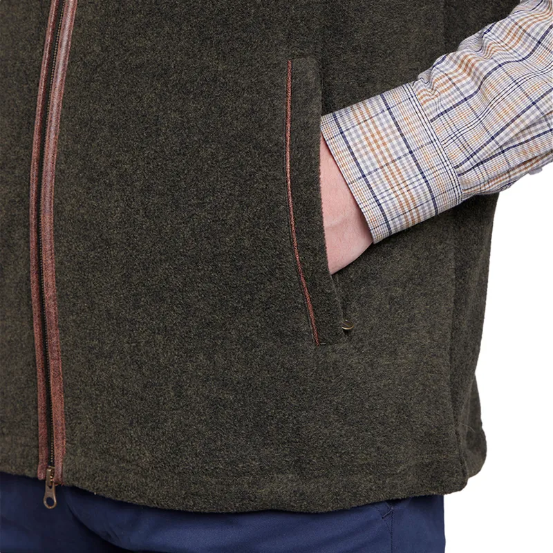 Toggi Tudor Mens Fleece Gilet - Forest Green-4