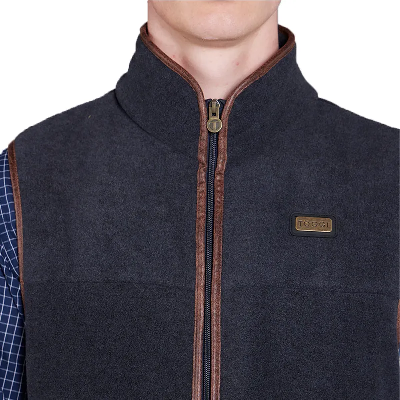 Toggi Tudor Mens Fleece Gilet - Midnight Navy-3
