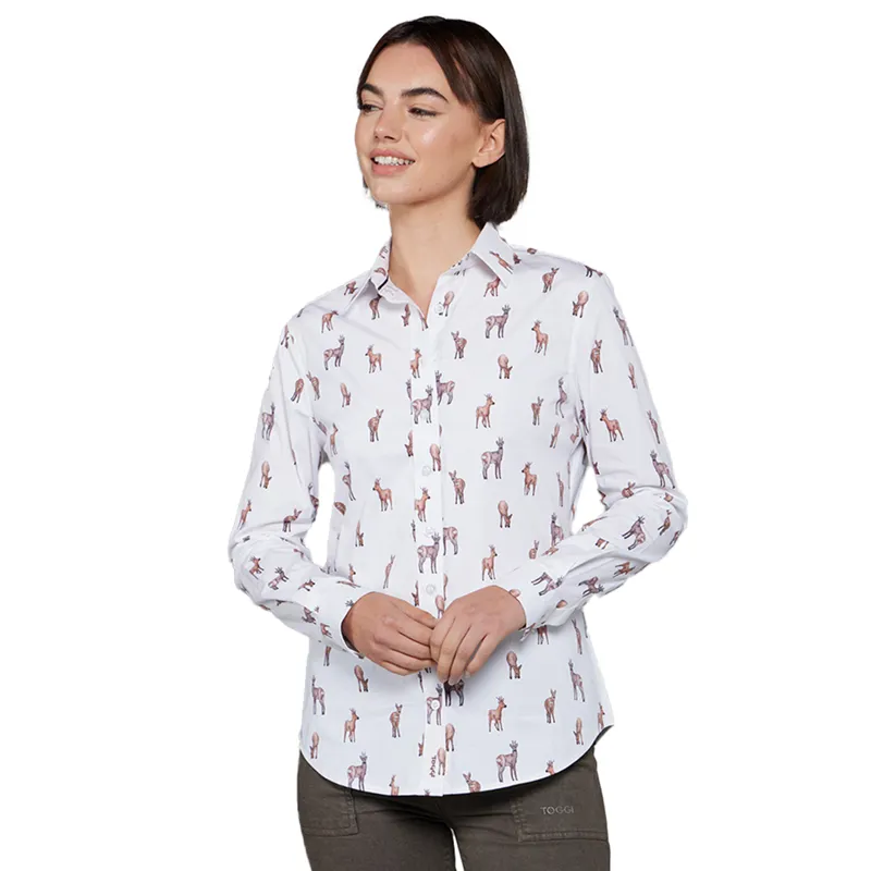 Toggi Whittington Womens Stretch Shirt - Winter White-1