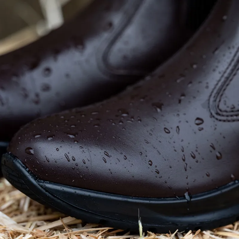 Toggi Barrington Adults Waterproof Jodhpur Boots - Dark Brown-11