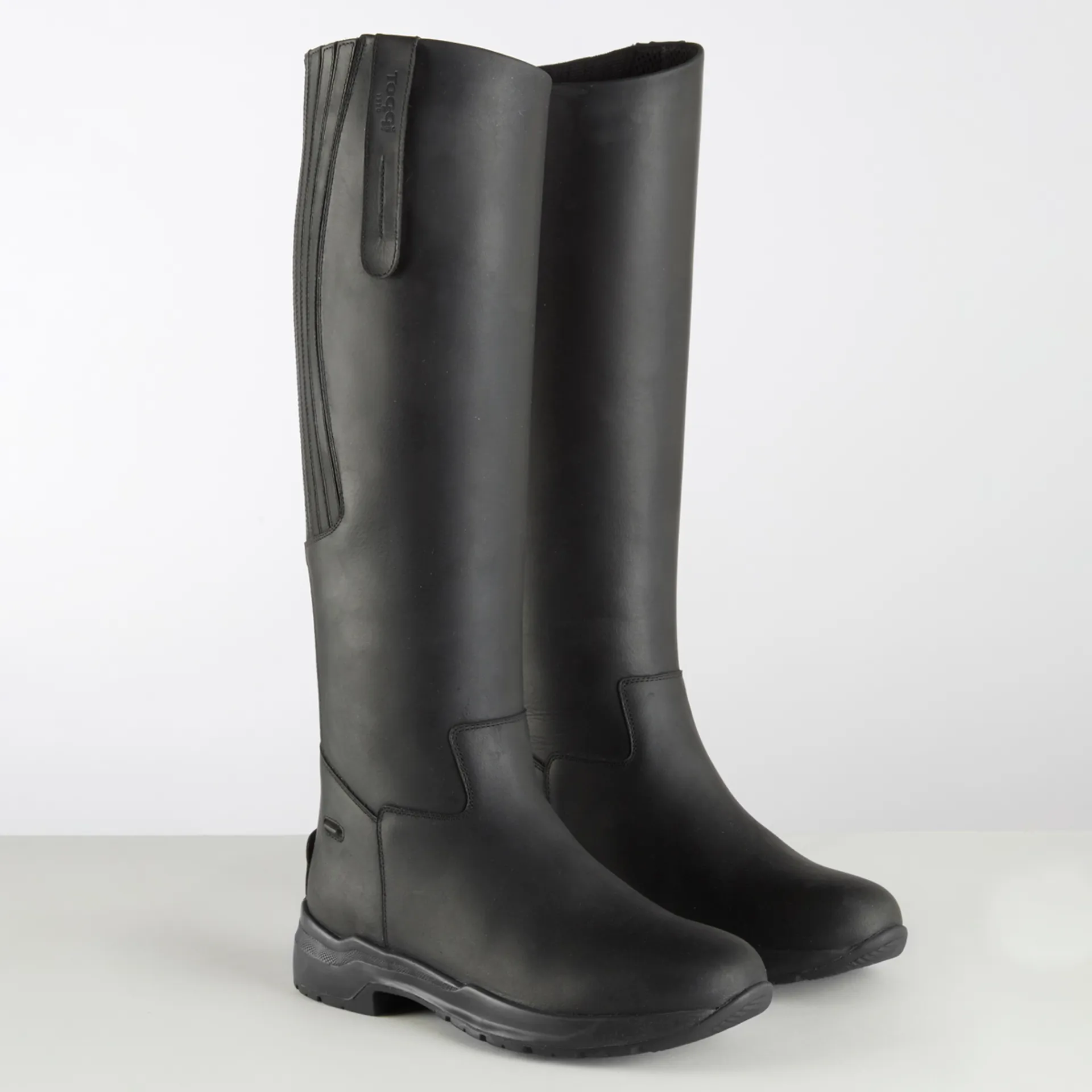 Toggi Calgary Pro Long Adults Country Riding Boots Black