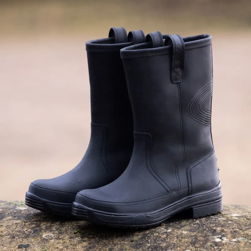 Toggi Hartpury Adults Safety Boots - Black-5