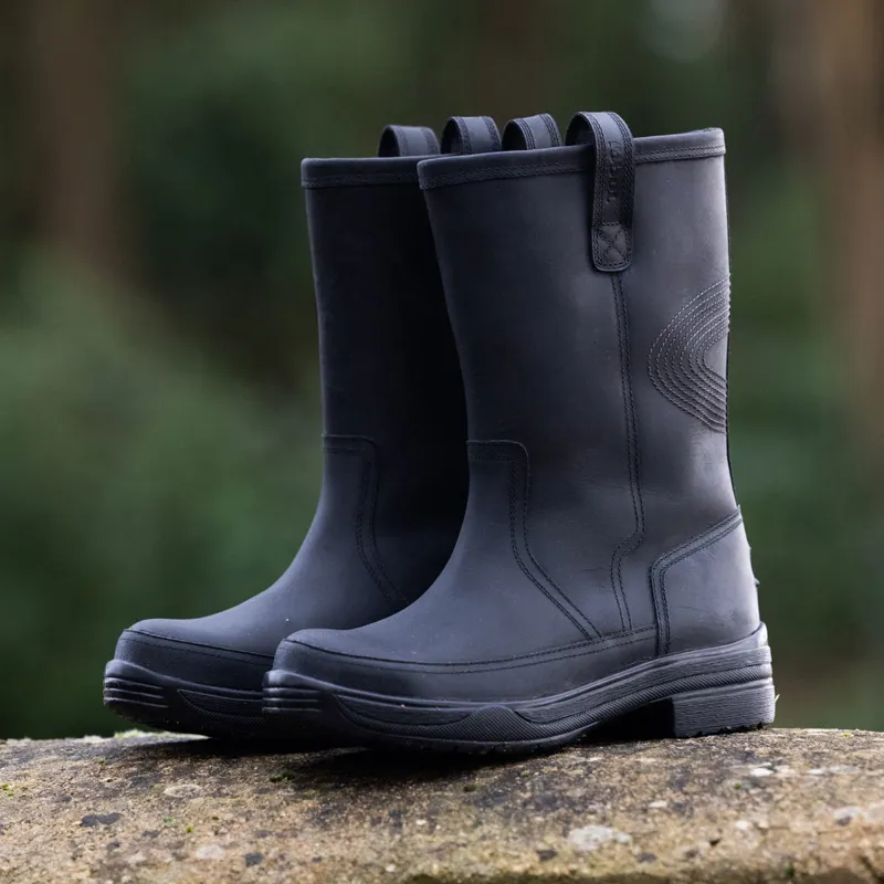 Toggi Hartpury Adults Safety Boots - Black-8