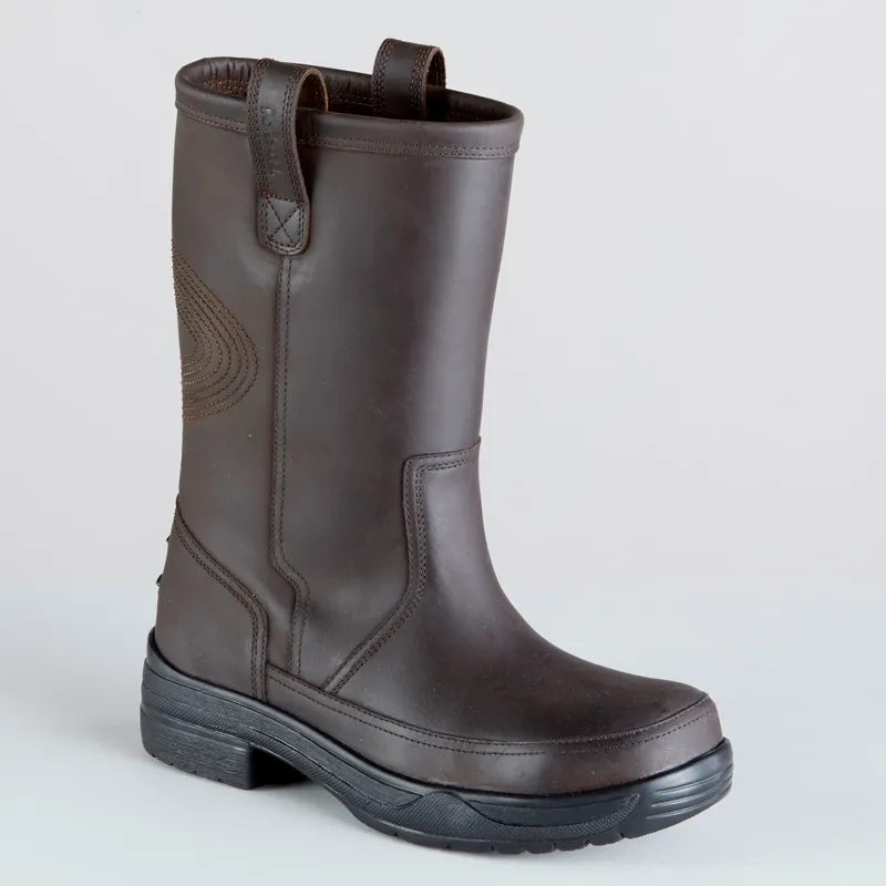 Toggi Hartpury Adults Safety Boots Chocolate