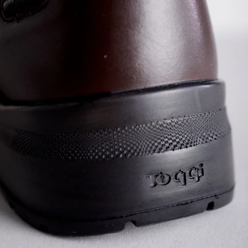 Toggi Barrington Adults Waterproof Jodhpur Boots - Dark Brown-7