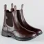 Toggi Barrington Adults Waterproof Jodhpur Boots - Dark Brown