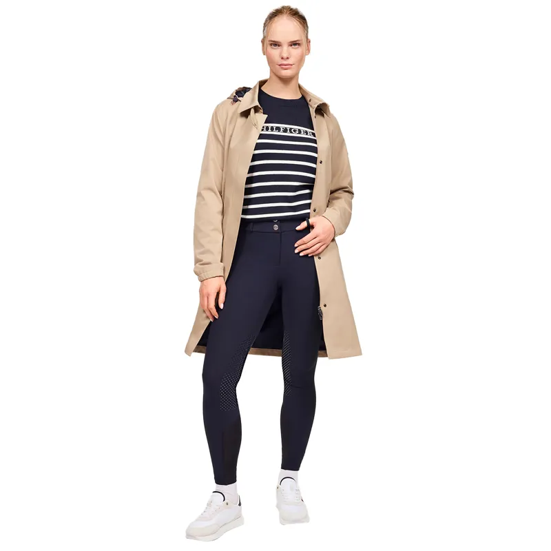 Tommy Hilfiger Fairfield Ladies Stripe Sweatshirt - Desert Sky-3