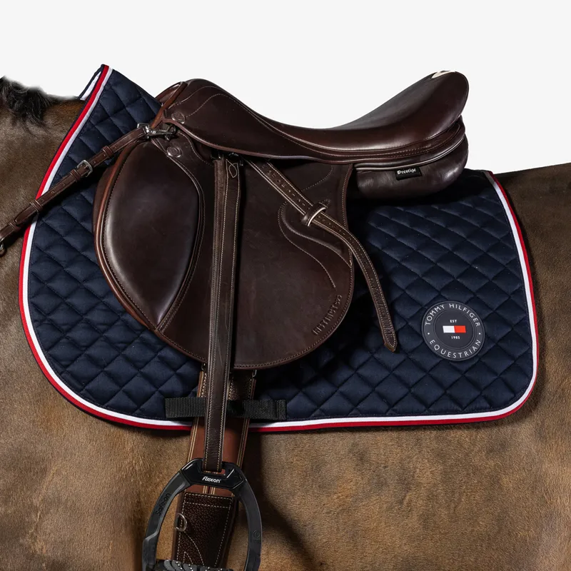 Tommy Hilfiger Global Waffle Jump Saddlecloth - Desert Sky-2