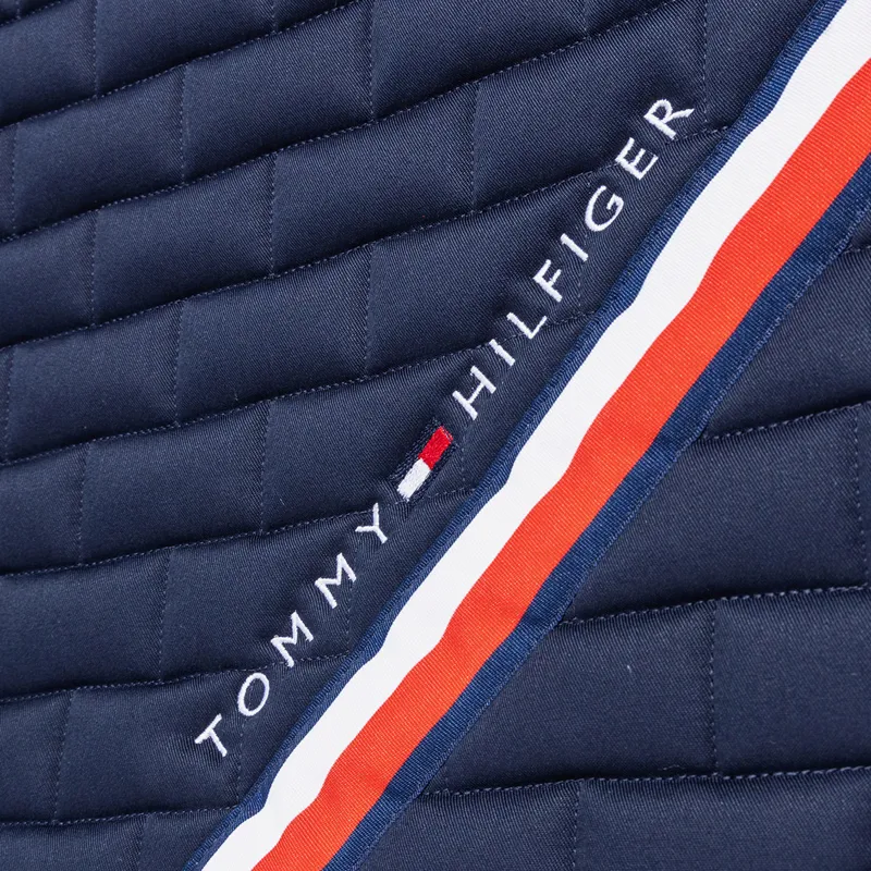 Tommy Hilfiger Global Stripe Dressage Saddlecloth - Desert Sky-3