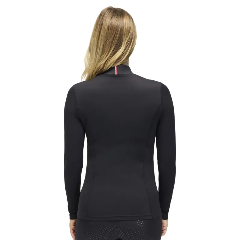 Tommy Hilfiger Amelie Womens Rhinestone High Neck Base Layer - Black-2