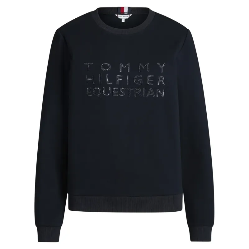 Tommy Hilfiger Belair Rhinestone Womens Sweatshirt - Desert Sky Pre-Order-1