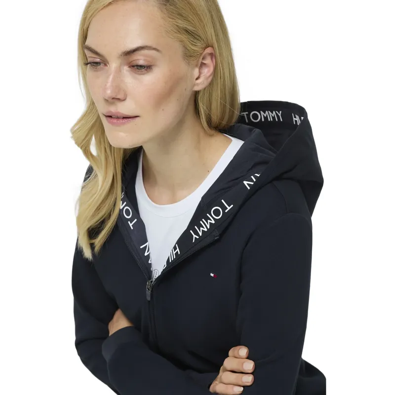 Tommy Hilfiger Beverly Womens Zip-Up Hoodie - Desert Sky Pre-Order-3