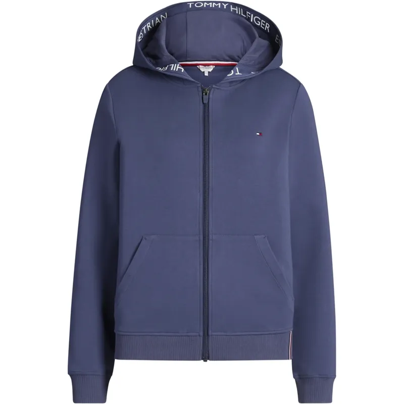 Tommy Hilfiger Beverly Womens Zip-Up Hoodie - Faded Indigo Pre-Order-1