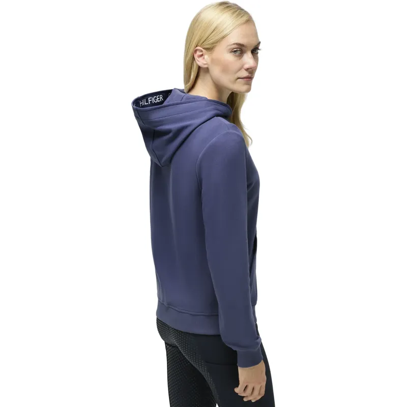 Tommy Hilfiger Beverly Womens Zip-Up Hoodie - Faded Indigo Pre-Order-2