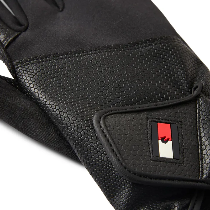 Tommy Hilfiger Bryce Winter Riding Gloves - Black-2