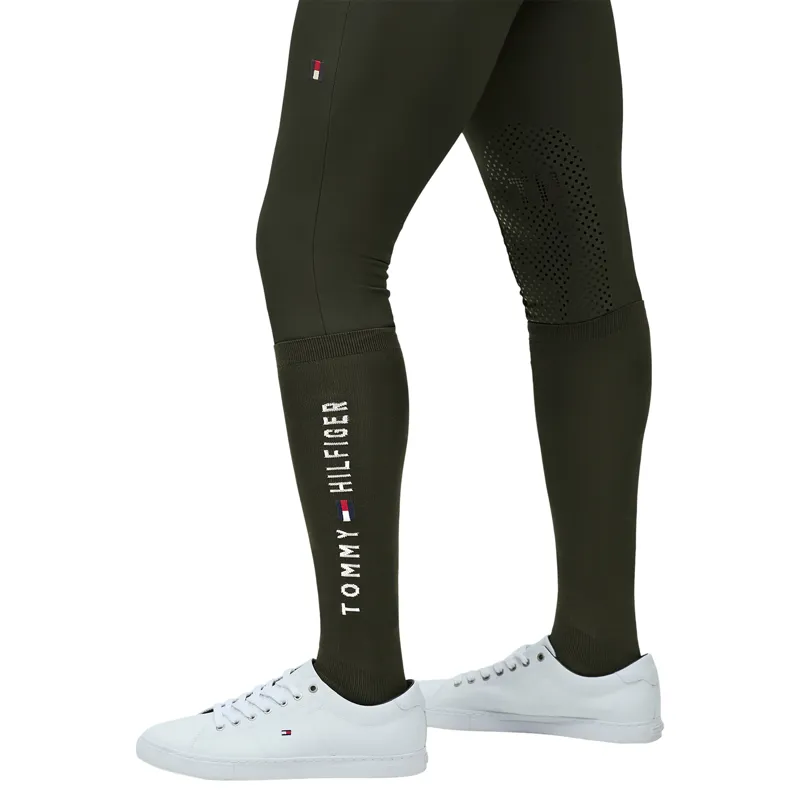 Tommy Hilfiger Clifton Unisex Riding Socks - Pine-2