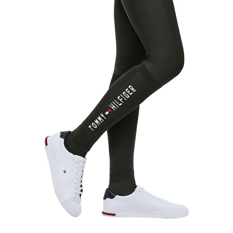 Tommy Hilfiger Clifton Unisex Riding Socks - Pine-1