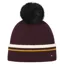 Tommy Hilfiger Dean Pompom Beanie - Deep Burgundy
