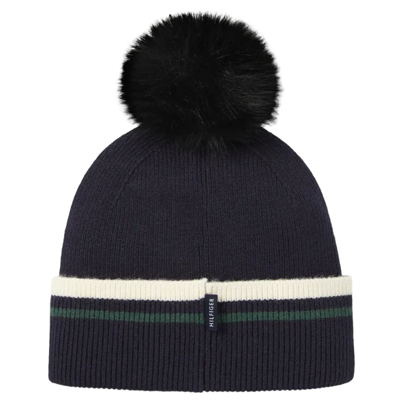Tommy Hilfiger Dean Pompom Beanie - Desert Sky-1