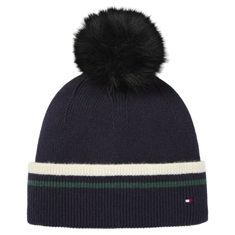 Tommy Hilfiger Dean Pompom Beanie - Desert Sky-2