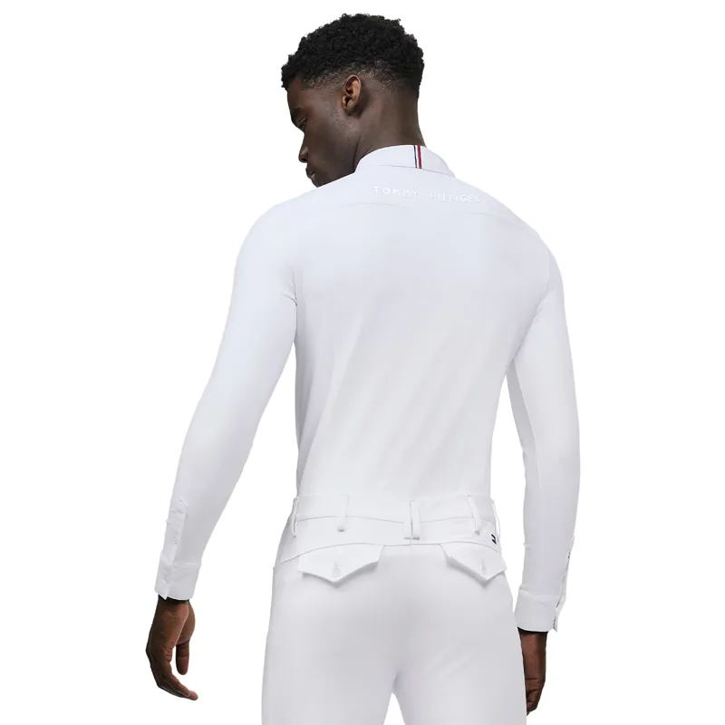 Tommy Hilfiger Eaton Mens Show Shirt - Optic White-2