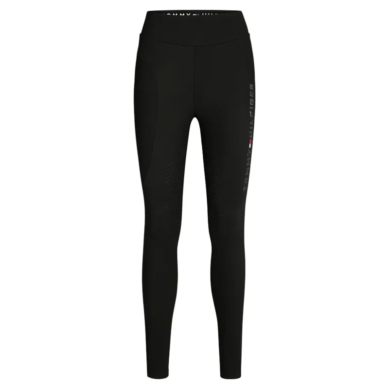 Tommy Hilfiger Elmira Womens Full Grip Riding Tights - Black Pre-Order-3