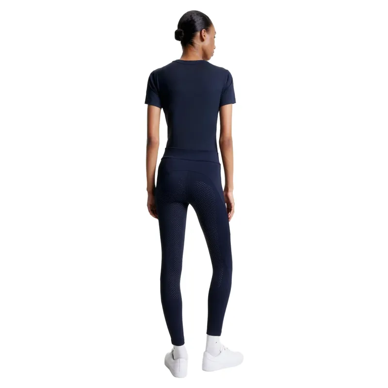 Tommy Hilfiger Elmira Full Grip Womens Riding Tights - Desert Sky-4