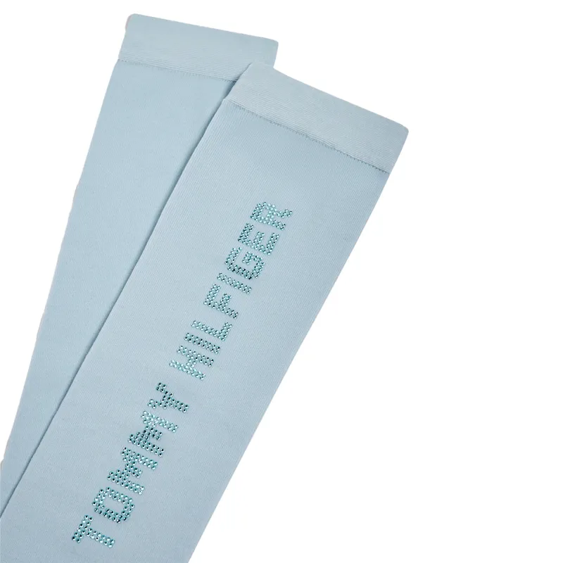 Tommy Hilfiger Fontana Rhinestone Riding Socks - Sweet Blue Pre-Order-2