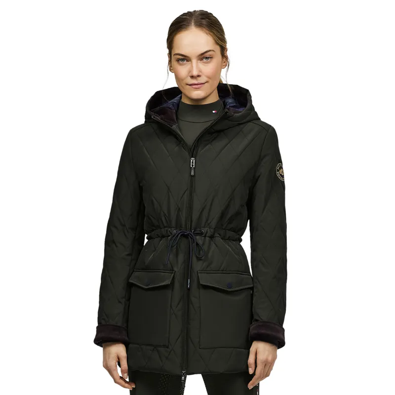 Tommy Hilfiger Forest Womens Quilted Jacket - Pine-4