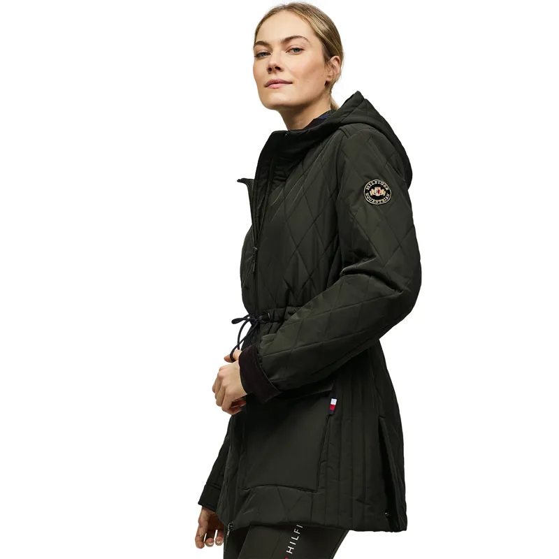 Tommy Hilfiger Forest Womens Quilted Jacket - Pine-3